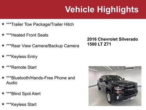 2016 Chevrolet Silverado 1500 2LT