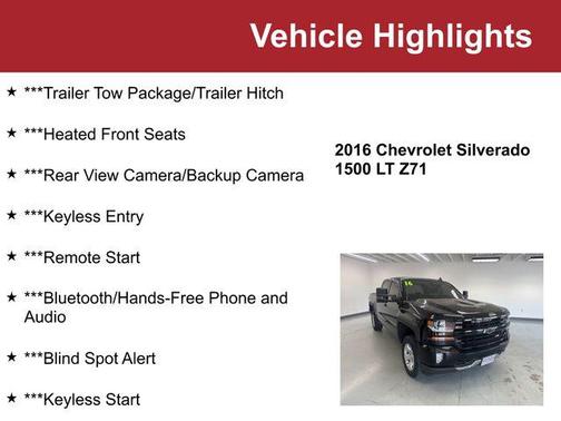 2016 Chevrolet Silverado 1500 2LT