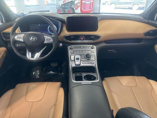 Serenity White Pearl 2023 Hyundai SANTA FE Ultimate Calligraphy