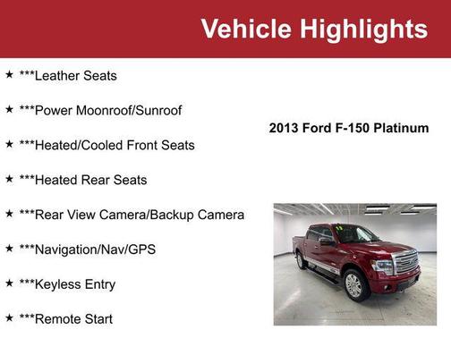 2013 Ford F-150 Platinum