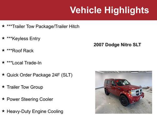 2007 Dodge Nitro SLT/RT