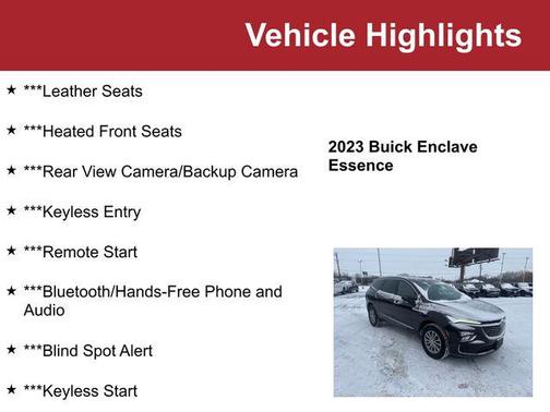2023 Buick Enclave Essence AWD