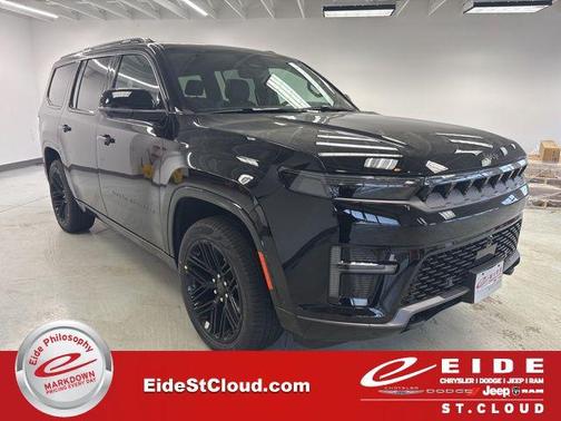 High Gloss Black 2026 Jeep Grand Wagoneer Limited Reserve 4x4 SUV