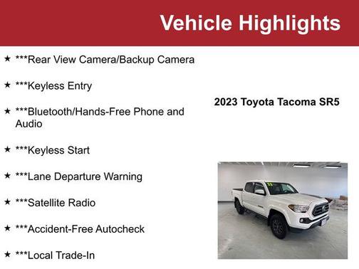 2023 Toyota Tacoma SR5