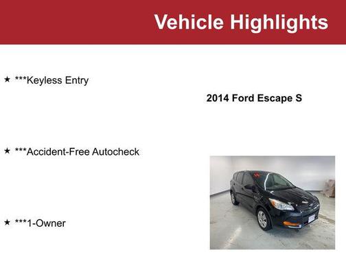 2014 Ford Escape S