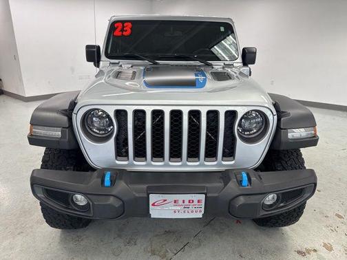 Silver Zynith Clearcoat 2023 Jeep Wrangler 4xe Rubicon