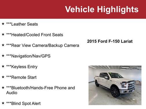 2015 Ford F-150 Lariat
