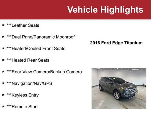 2016 Ford Edge Titanium