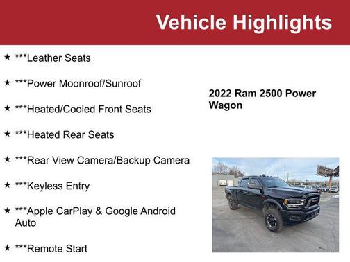2022 RAM 2500 Power Wagon