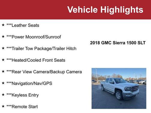 2018 GMC Sierra 1500 SLT