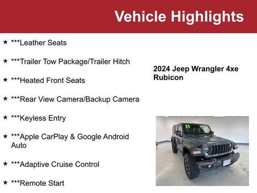 2024 Jeep Wrangler 4xe Rubicon