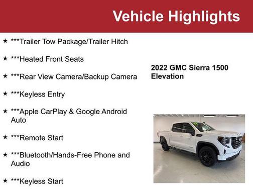 2022 GMC Sierra 1500 Elevation
