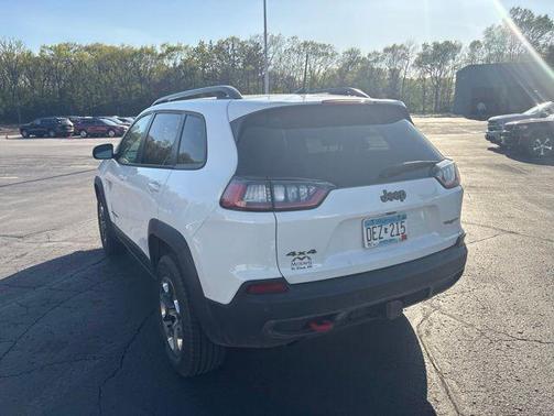 Bright White Clearcoat 2019 Jeep Cherokee Trailhawk