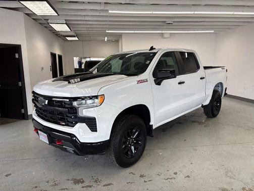 Summit White 2023 Chevrolet Silverado 1500 LT Trail Boss