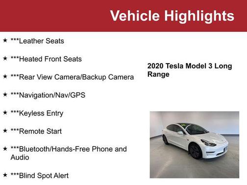 2020 Tesla Model 3 Long Range