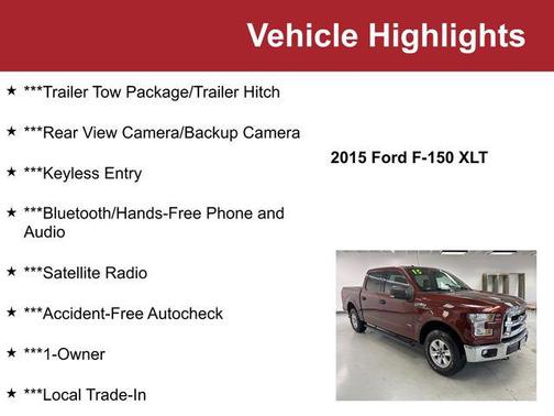 2015 Ford F-150 XLT