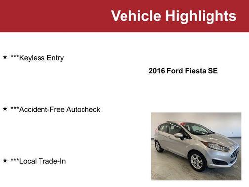 2016 Ford Fiesta SE