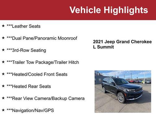 2021 Jeep Grand Cherokee L Summit