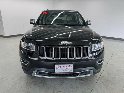 Brilliant Black Crystal Pearlcoat 2015 Jeep Grand Cherokee Limited