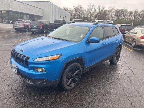 Hydro Blue Pearlcoat 2018 Jeep Cherokee Limited