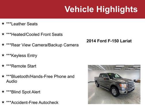 2014 Ford F-150 Lariat