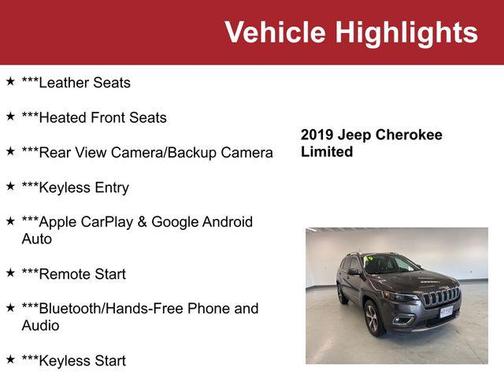 2019 Jeep Cherokee Limited
