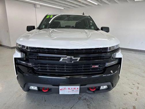 Summit White 2021 Chevrolet Silverado 1500 LT Trail Boss