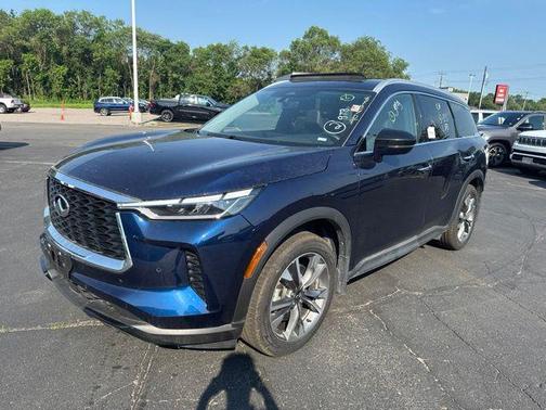 Grand Blue 2025 INFINITI QX60 Luxe