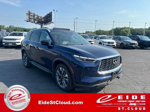 Grand Blue 2025 INFINITI QX60 Luxe