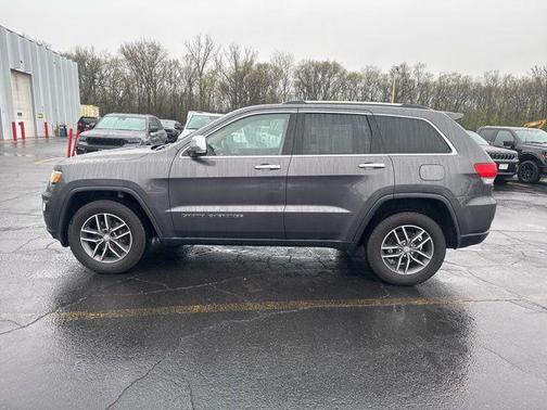 Granite Crystal Metallic Clearcoat 2017 Jeep Grand Cherokee Limited