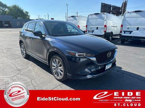 Deep Crystal Blue Mica 2023 Mazda CX-5 2.5 Turbo Signature