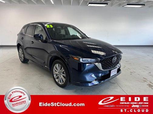 Deep Crystal Blue Mica 2023 Mazda CX-5 2.5 Turbo Signature