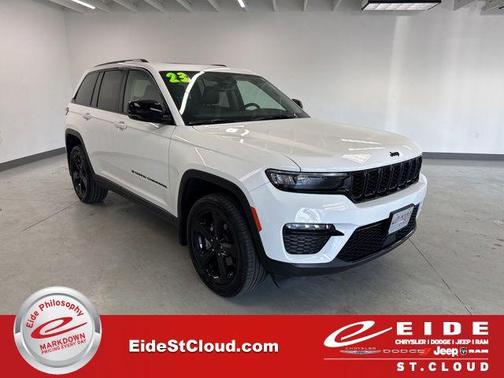 Bright White Clearcoat 2023 Jeep Grand Cherokee Limited