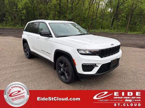 Bright White Clearcoat 2023 Jeep Grand Cherokee Limited