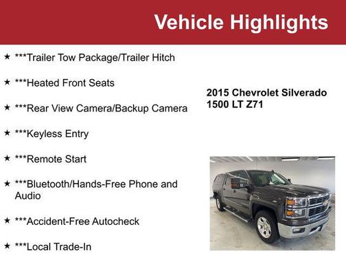 2015 Chevrolet Silverado 1500 2LT
