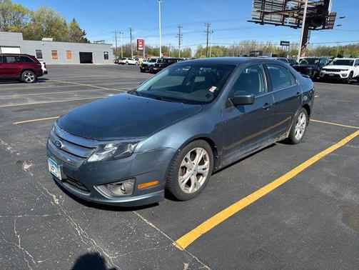 Steel Blue Metallic 2012 Ford Fusion SE