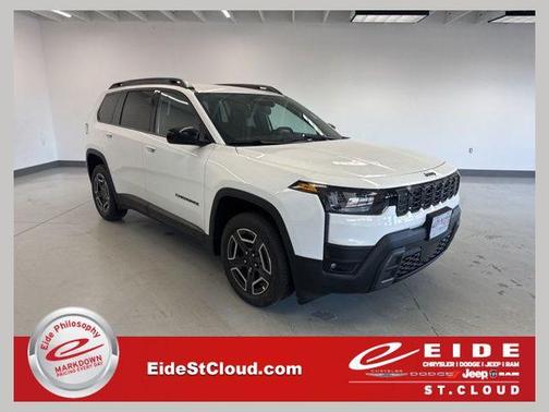 Bright White Clearcoat 2026 Jeep Cherokee Laredo 4x4