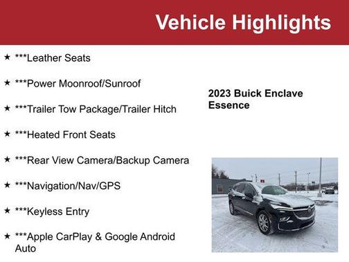 2023 Buick Enclave Essence AWD