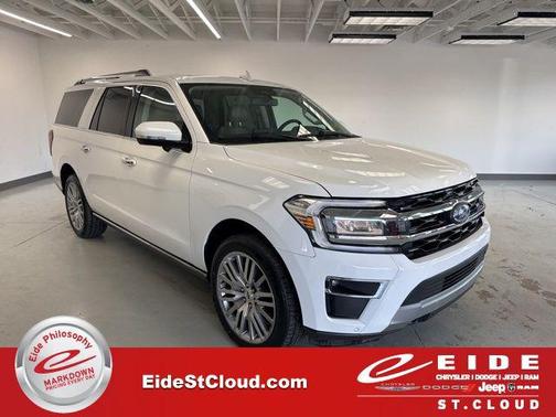 Oxford White 2023 Ford Expedition Max Limited