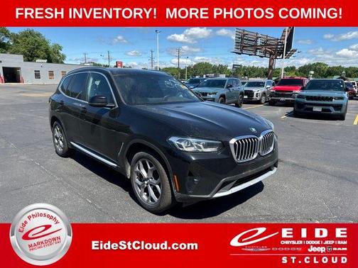 Jet Black 2024 BMW X3 xDrive30i
