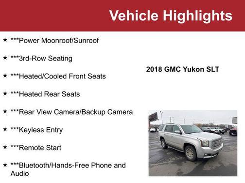 2018 GMC Yukon SLT