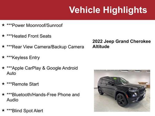 2022 Jeep Grand Cherokee Altitude