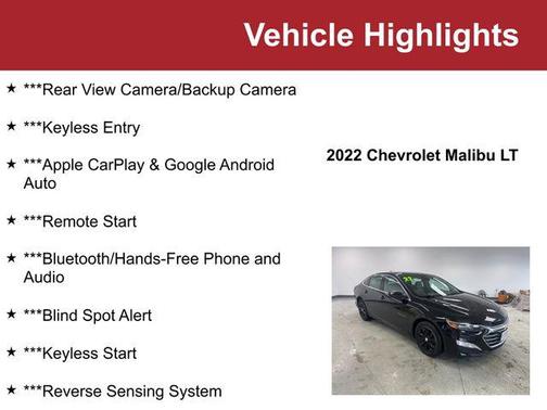 2022 Chevrolet Malibu FWD LT