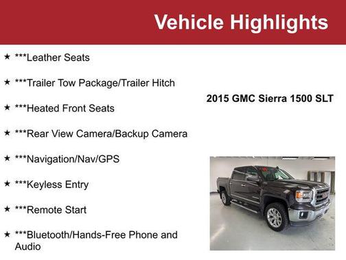 2015 GMC Sierra 1500 SLT