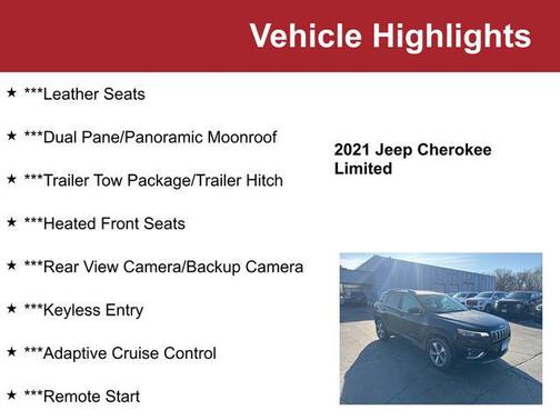 2021 Jeep Cherokee Limited