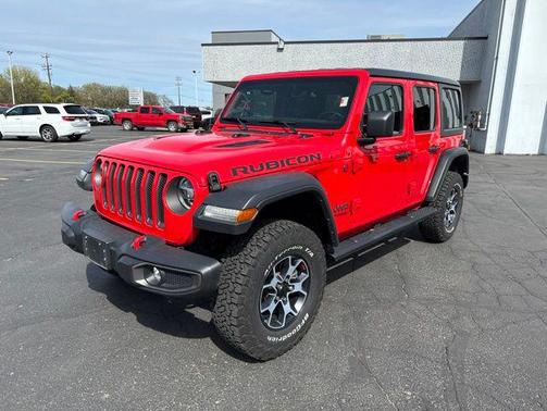 Firecracker Red Clearcoat 2021 Jeep Wrangler Unlimited Rubicon