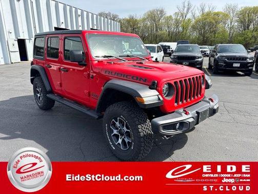 Firecracker Red Clearcoat 2021 Jeep Wrangler Unlimited Rubicon