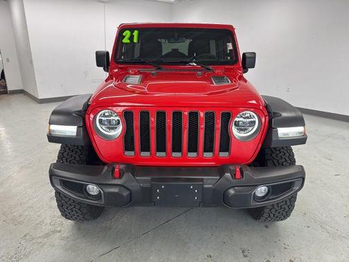 Firecracker Red Clearcoat 2021 Jeep Wrangler Unlimited Rubicon