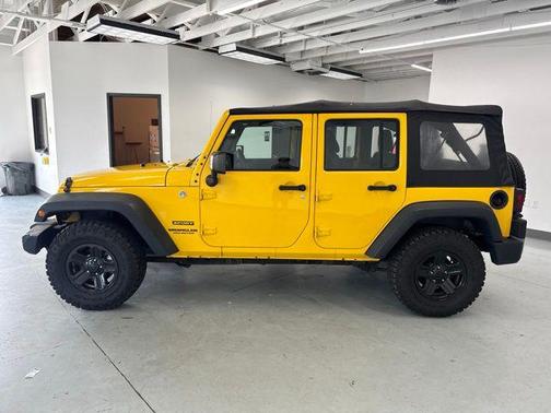 Baja Yellow Clearcoat 2015 Jeep Wrangler Unlimited Sport