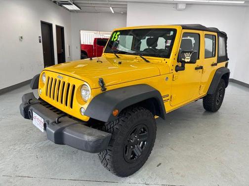Baja Yellow Clearcoat 2015 Jeep Wrangler Unlimited Sport